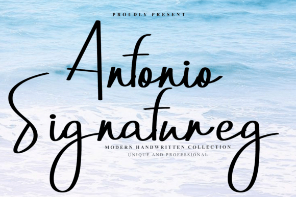 Antonio Signatureg Font Review for Branding Projects