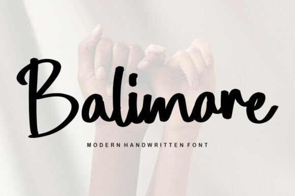 Balimore Font for Branding That Feels Timeless