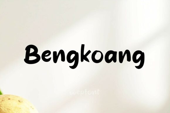Bengkoang Script Font Review