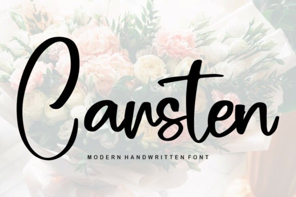Carsten: A Friendly Handwritten Font for Web Design