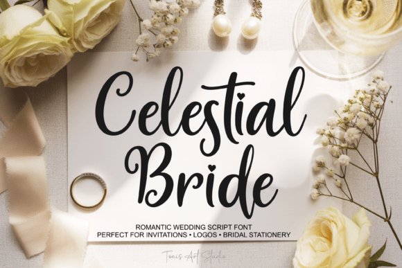 Celestial Bride Font for Web Design Projects