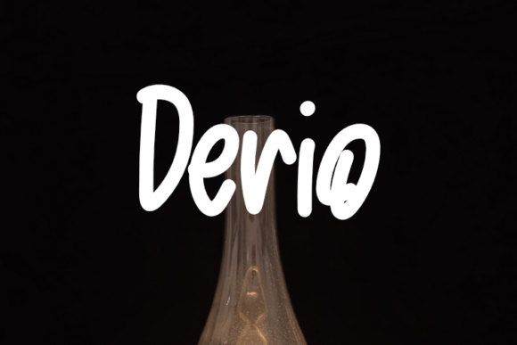 Derio: A Modern Typeface for Handmade Creations