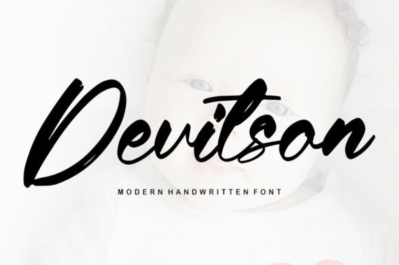 Devitson: A Timeless Handwritten Font for Creative Makers