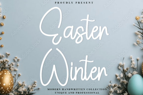 Easter Winter Font for Modern Branding and Campaigns