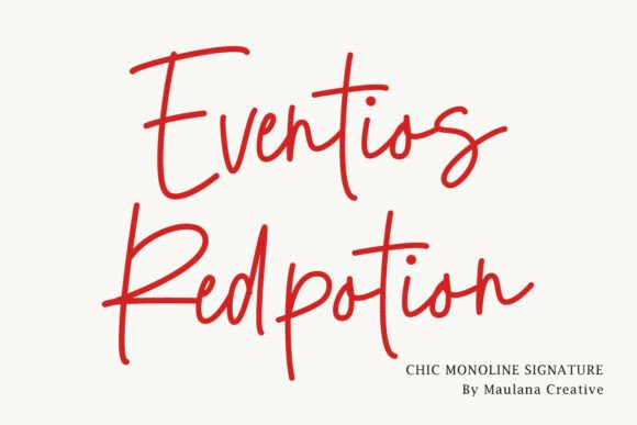 Eventios Red Potion for Modern Web Design