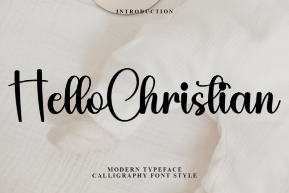 Hello Christian Font Review for Editorial Design