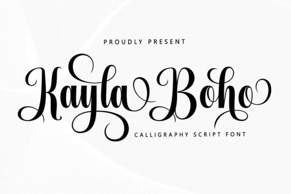 Kayla Boho: A Script Font for Elegant Branding