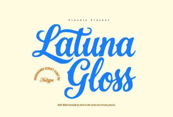Latuna Gloss: A Script Font That Elevates Campaign Design