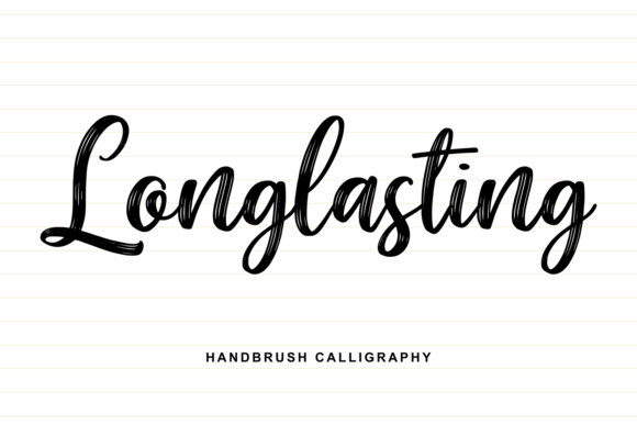 Longlasting Font for Bold Brand Campaigns