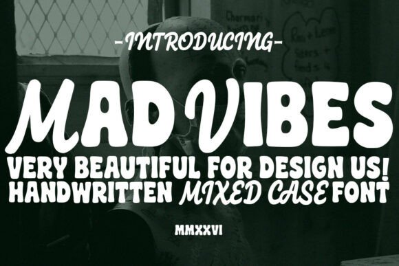 Mad Vibes: A Script Font for Modern Branding