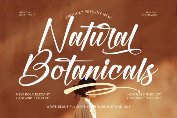 Natural Botanicals Font for Professional Branding