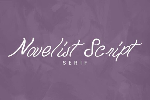Novelist Font for Business Branding