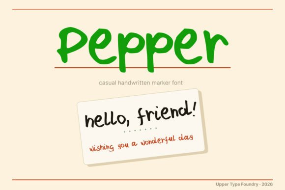 Pepper Script Font Review for Real Projects