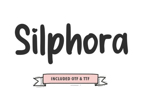 Silphora Handwritten Font for Editorial Design