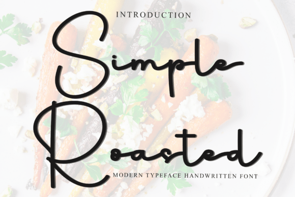 Simple Roasted: A Font That Elevates Branding with Style