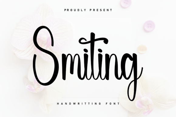 Smiting Font for Handmade Creations