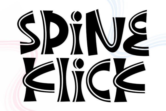 Spine Klick: A Handwritten Font for Editorial Design