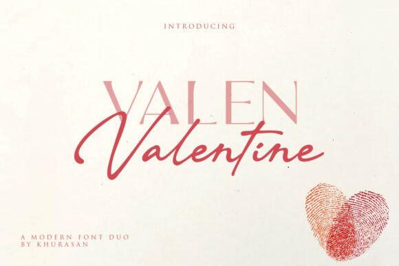 Valen Valentine Duo for Professional Branding